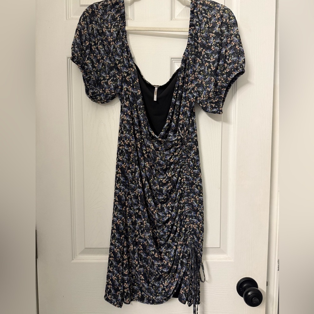 Free People bodycon floral dress